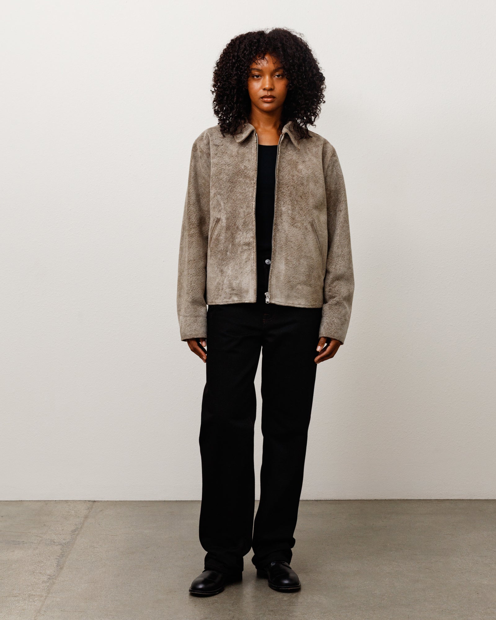GARAGE JACKET SUEDE