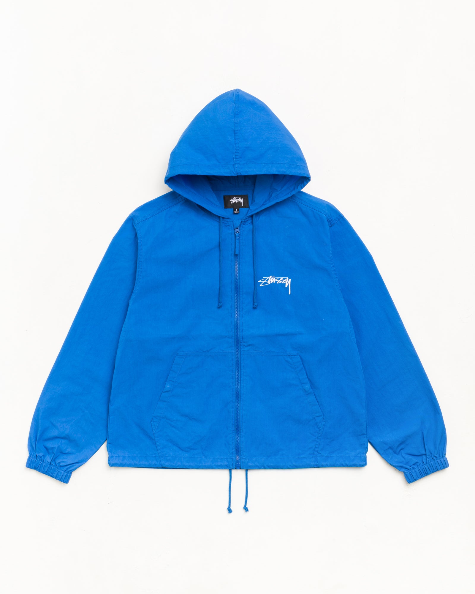 Veste Beach Shell en coton ciré dans le coloris Bleu