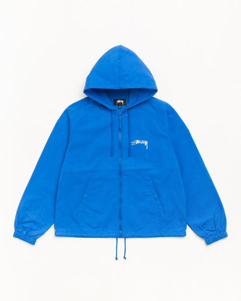 Veste Beach Shell en coton ciré dans le coloris Bleu