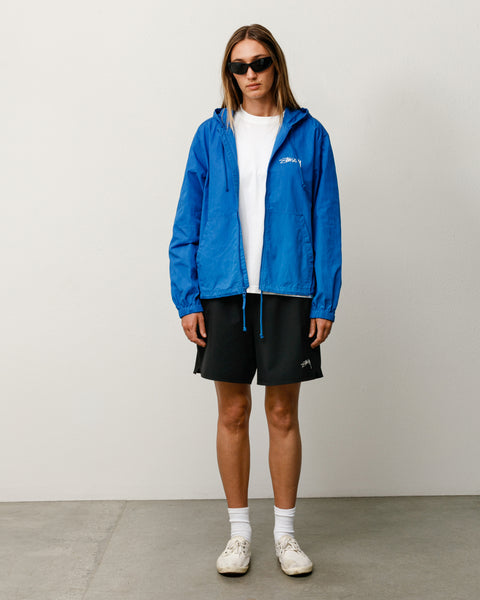 Veste unisexe Waxed Cotton Beach Shell dans le coloris Bleu