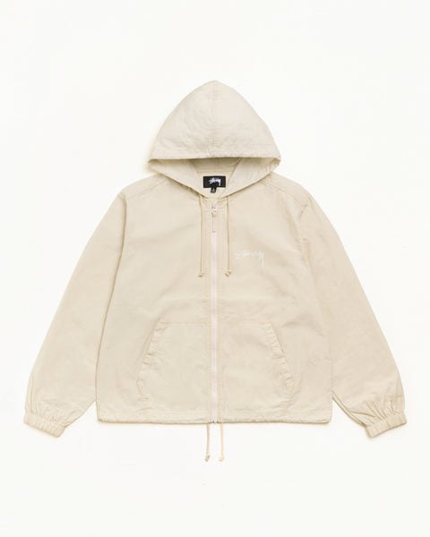 Veste Beach Shell en coton ciré dans le coloris Stone