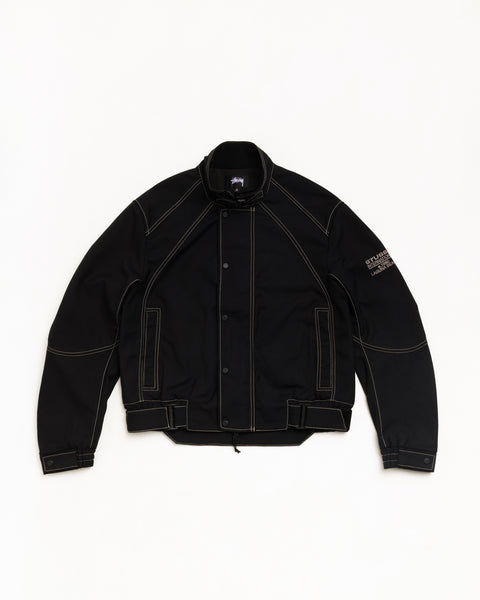 Touring Jacket Unisex Long Sleeve In Black