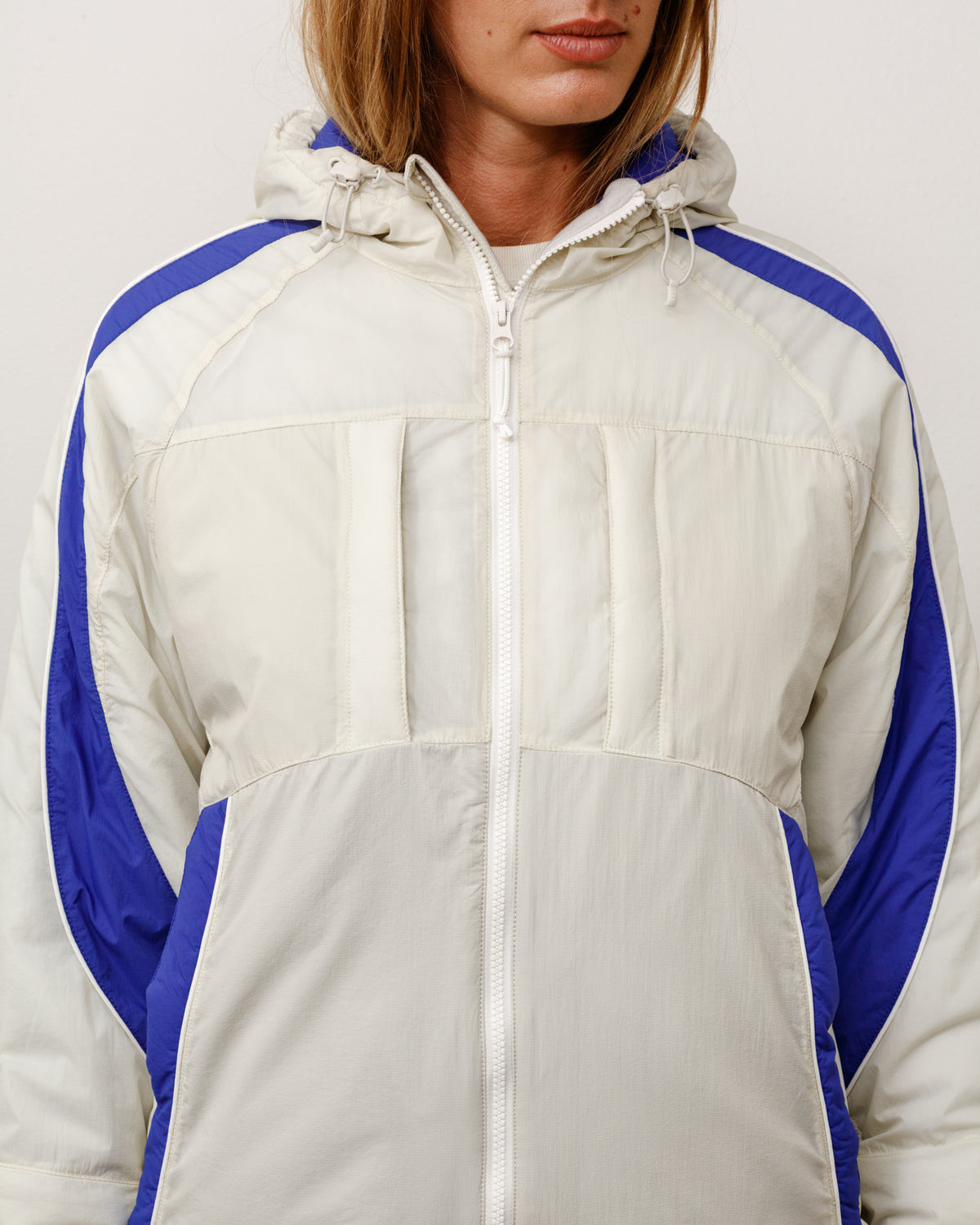 Rally Insulated Jacket Unisex Long Sleeve In Bone