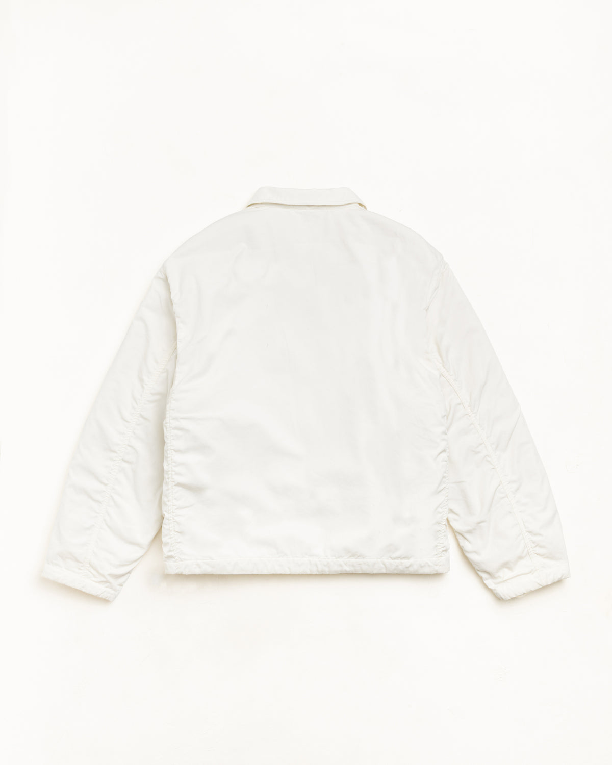 Convertible Deck Jacket Unisex Long Sleeve In Bone