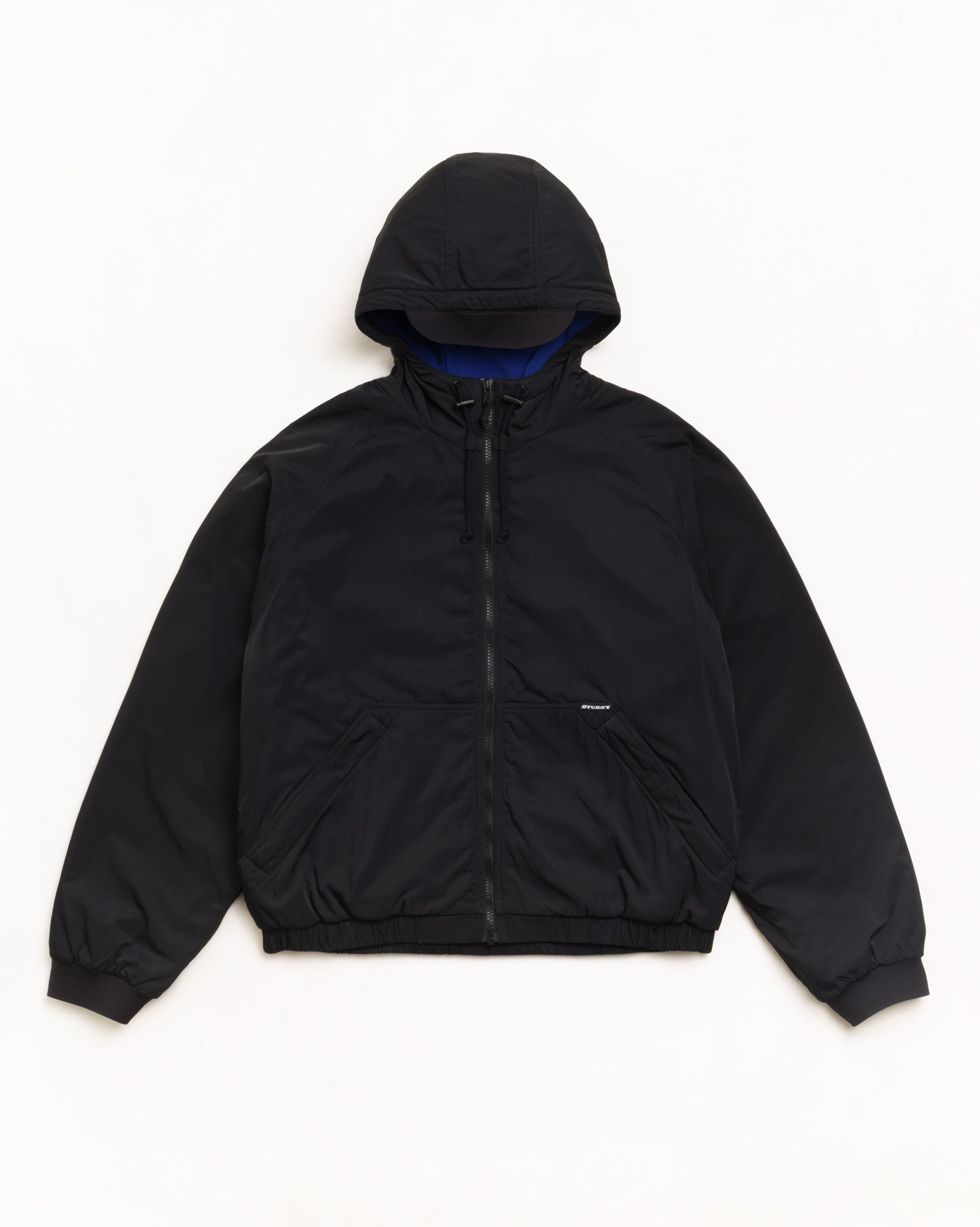 Coastline Hooded Jacket - Black | Outerwear | Stüssy Europe