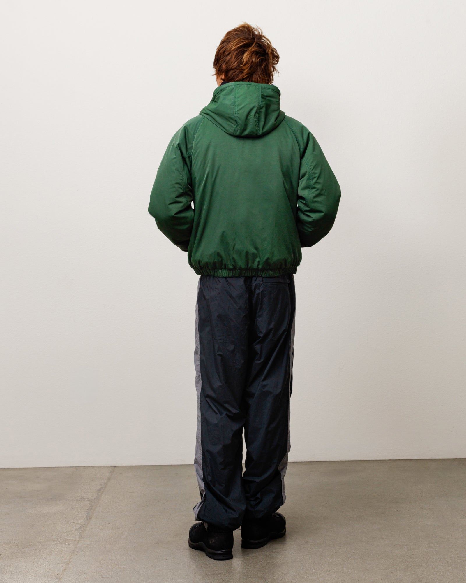 Coastline Hooded Jacket Unisex Long Sleeve In Forest