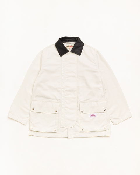 Fireman Jacket Unisex Long Sleeve In Bone