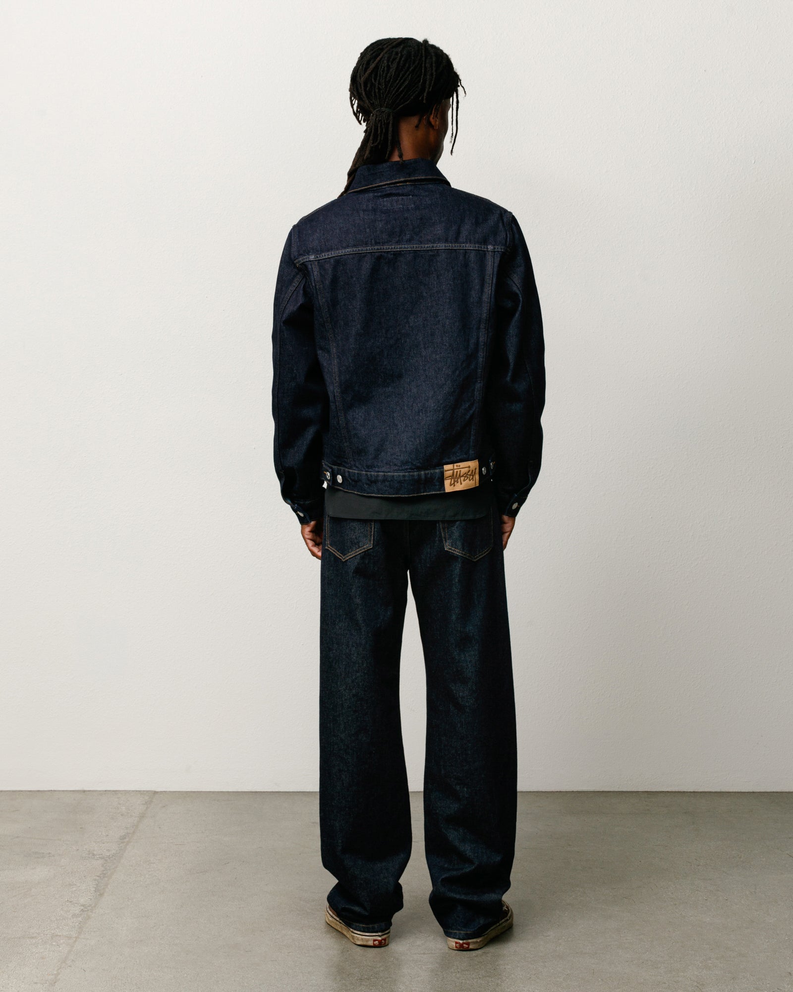 Denim Trucker Jacket - Rinsed Indigo | Outerwear | Stüssy Europe