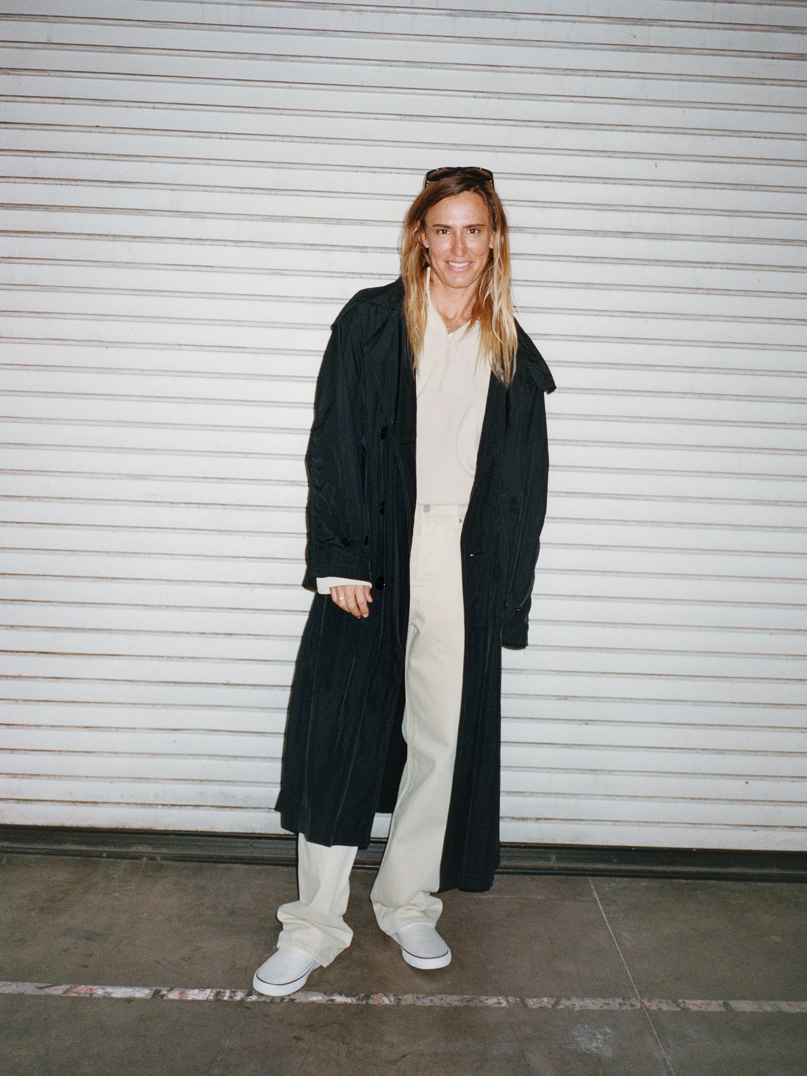 Double Breasted Trench - Black | Outerwear | Stüssy Europa