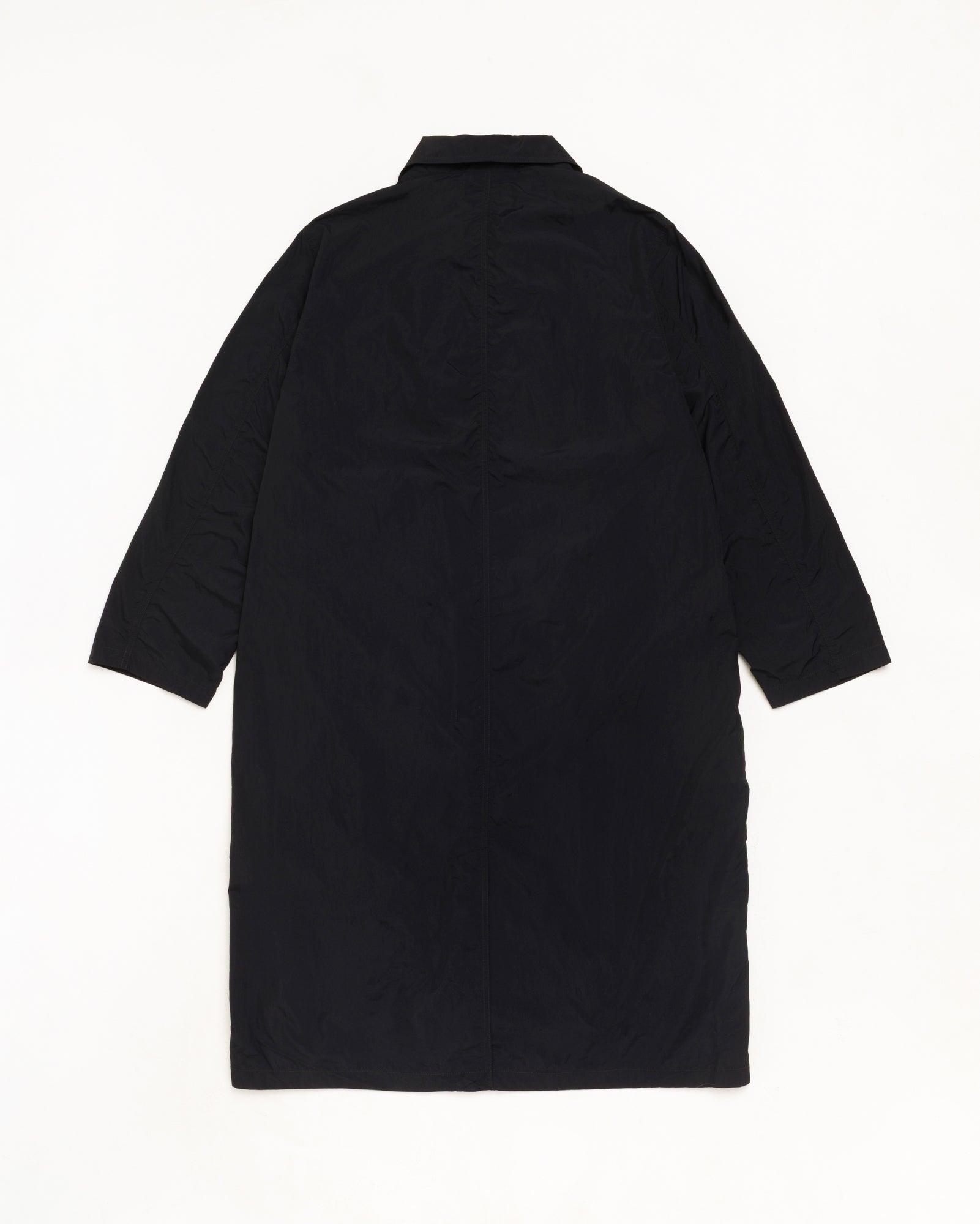 Double Breasted Trench - Black | Outerwear | Stüssy Europa
