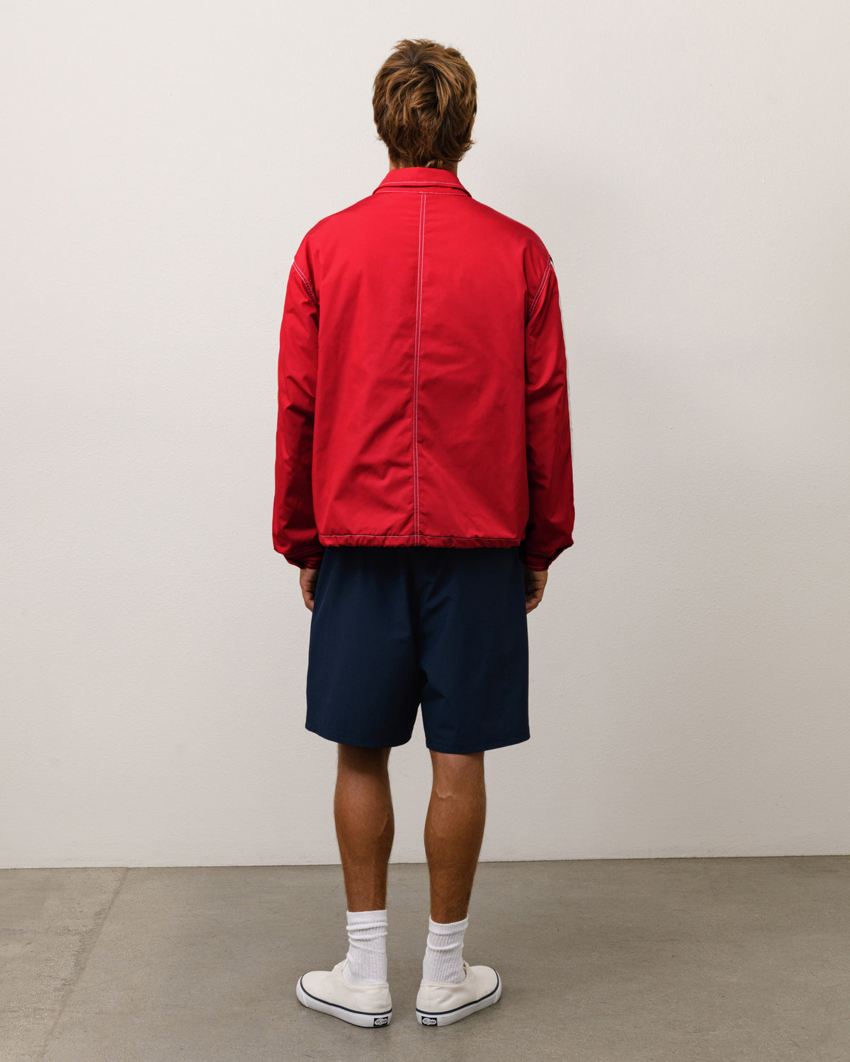 Offshore Jacket Unisex Long Sleeve In Red