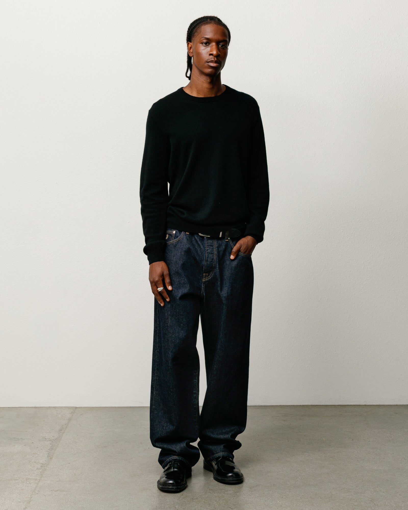 Big Ol Jean Denim Unisex In Rinsed Indigo