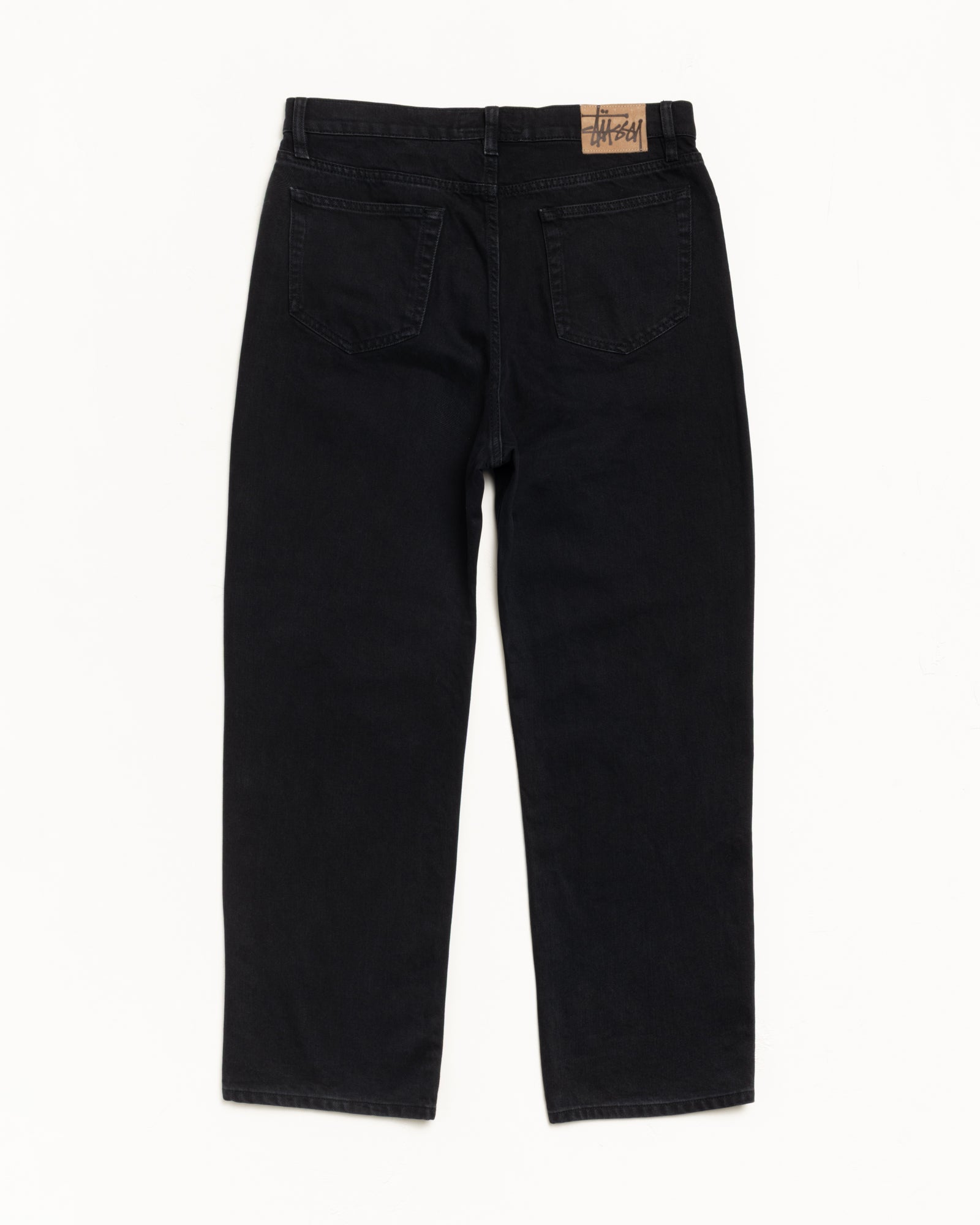 パンツ Stussy BIG OL' JEAN DENIM buggy Black 30 Big Ol' Jean Denim in Schwarz – Stüssy Europa – Stüssy Europe