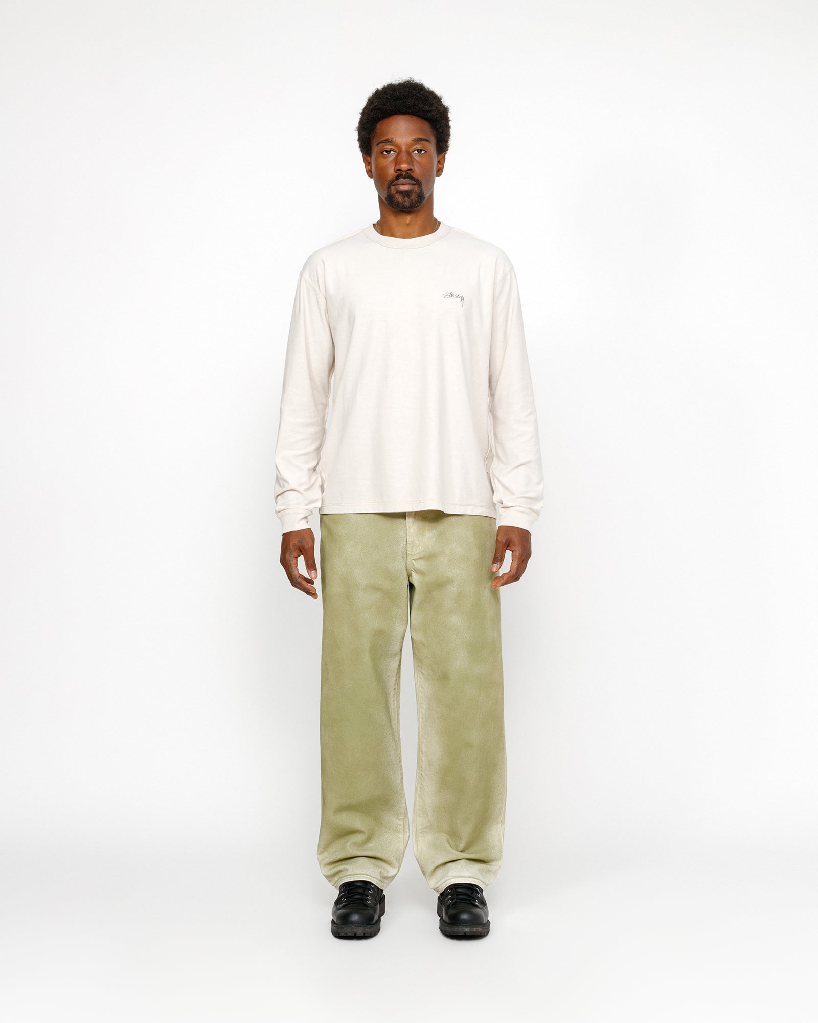 Stussy Spray Dye Big OL' Jeans 32inch