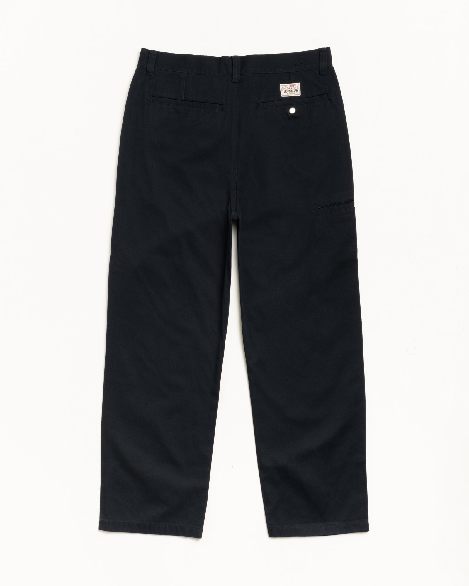 Chino Work Pant – Black | Pants | Stüssy Europe Chino Work Pant – Black | Pants | Stüssy Europe