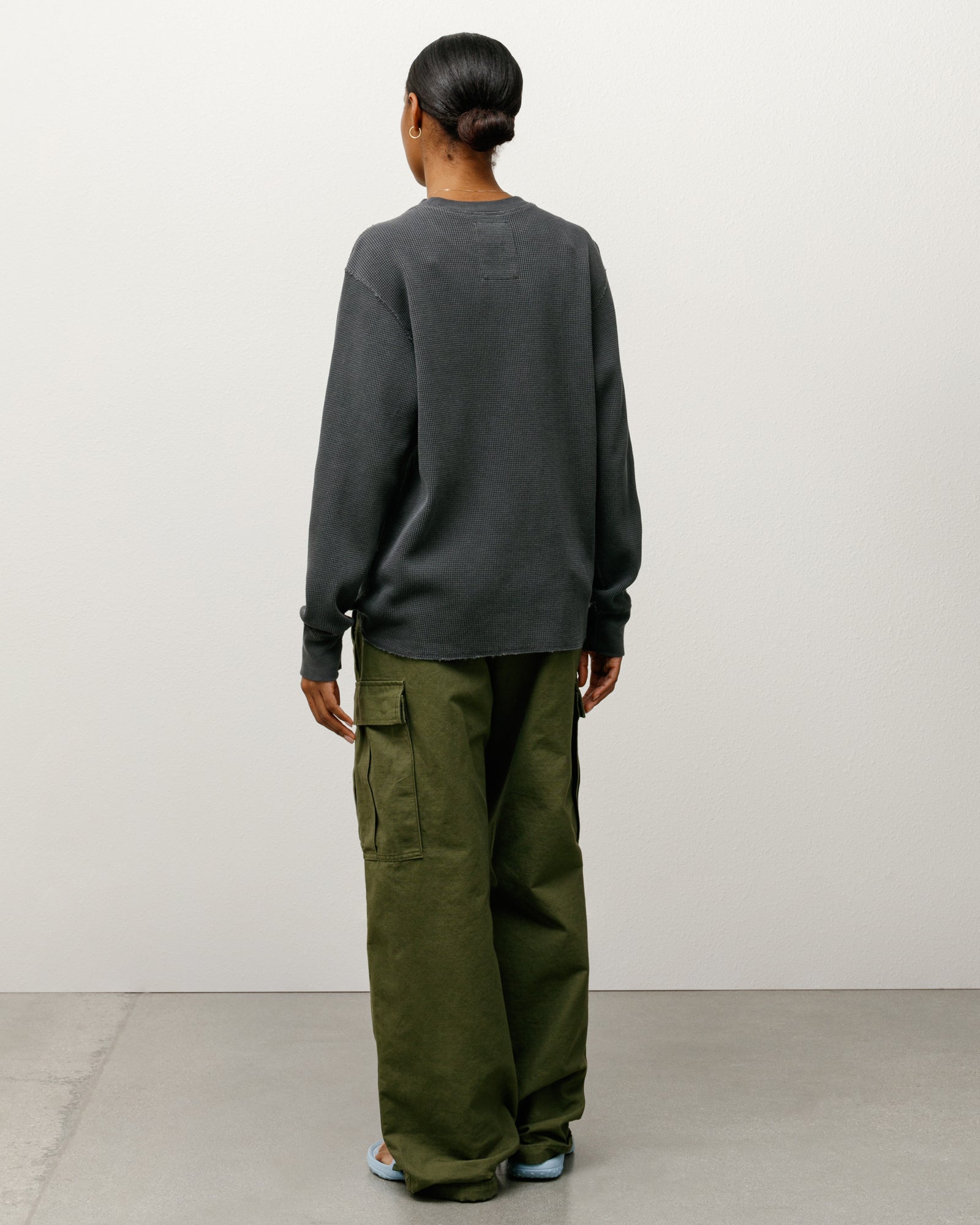 パンツ 90s Stussy Cotton Cargo Military Pant Stussy Military Cargo Pant Ripstop Green Women's 8 | eBay