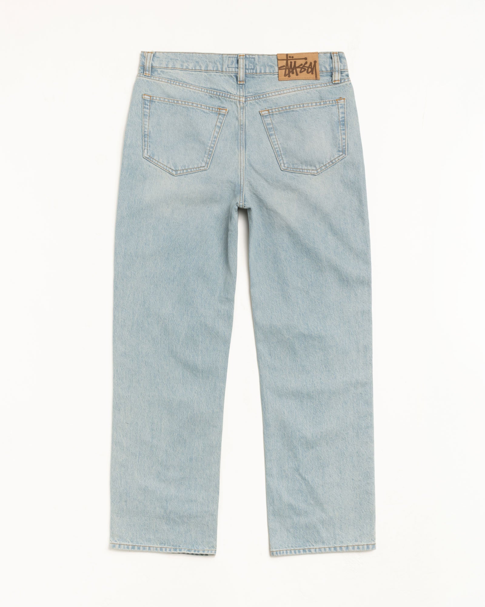 New Classic Jean Denim in leichter Waschung – Stüssy Europa