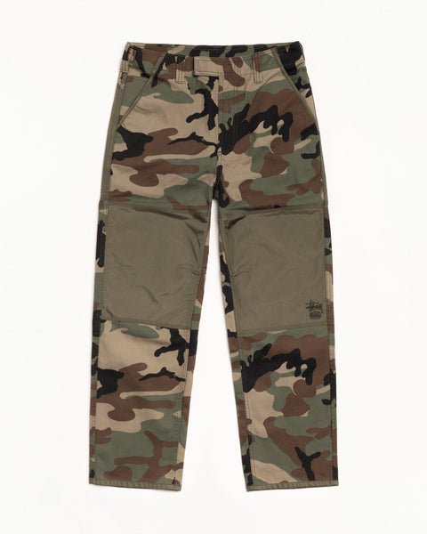 Utility Pant Mens Regular In Woodland Camo