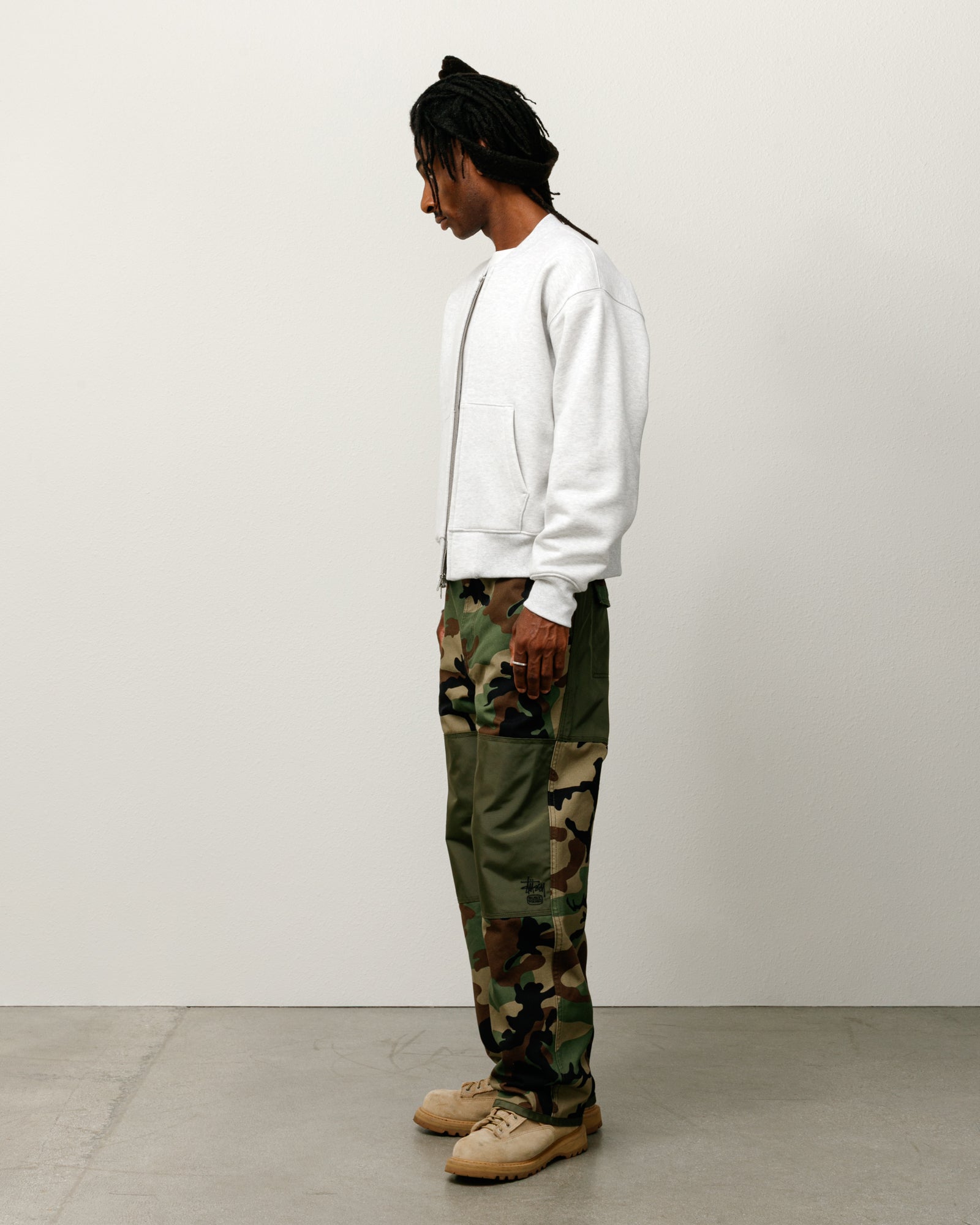 Utility Pant Mens Regular In Woodland Camo