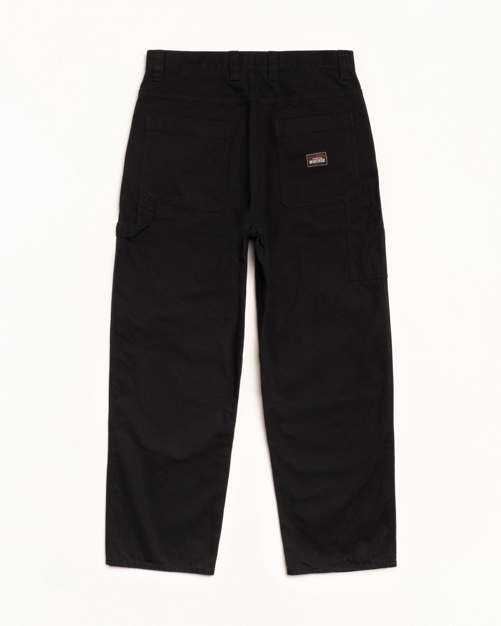 Carpenter Pant Canvas – Black | Bottoms | Stüssy Europe