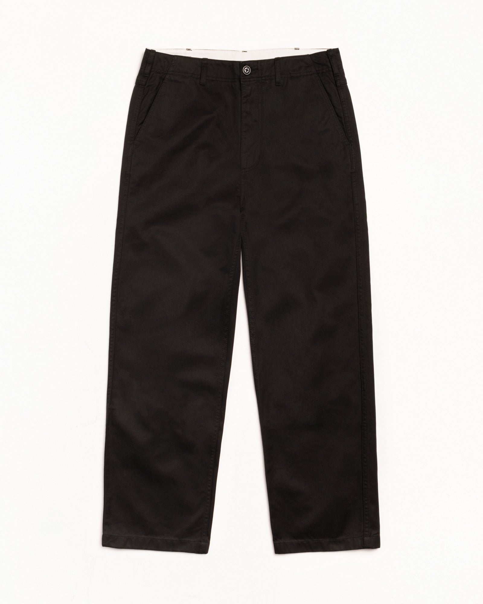 Chino Trouser – Black | Bottoms | Stüssy Europe