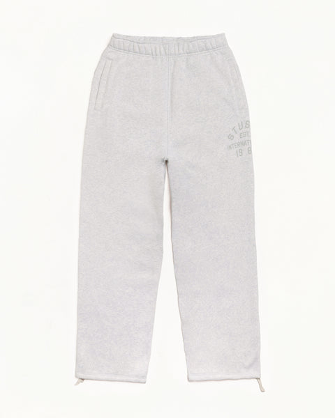 Stussy Est Fleece Pant Mens Regular In Ash Heather
