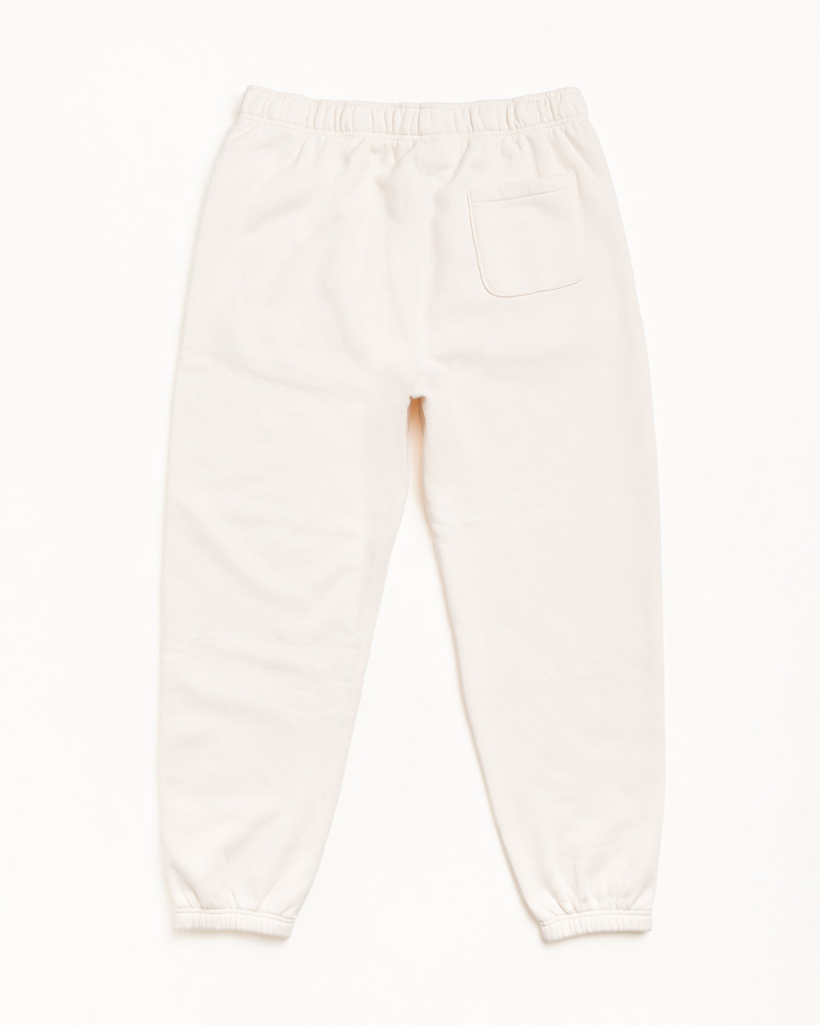 Fleece Track Pant Mens Regular In Cream