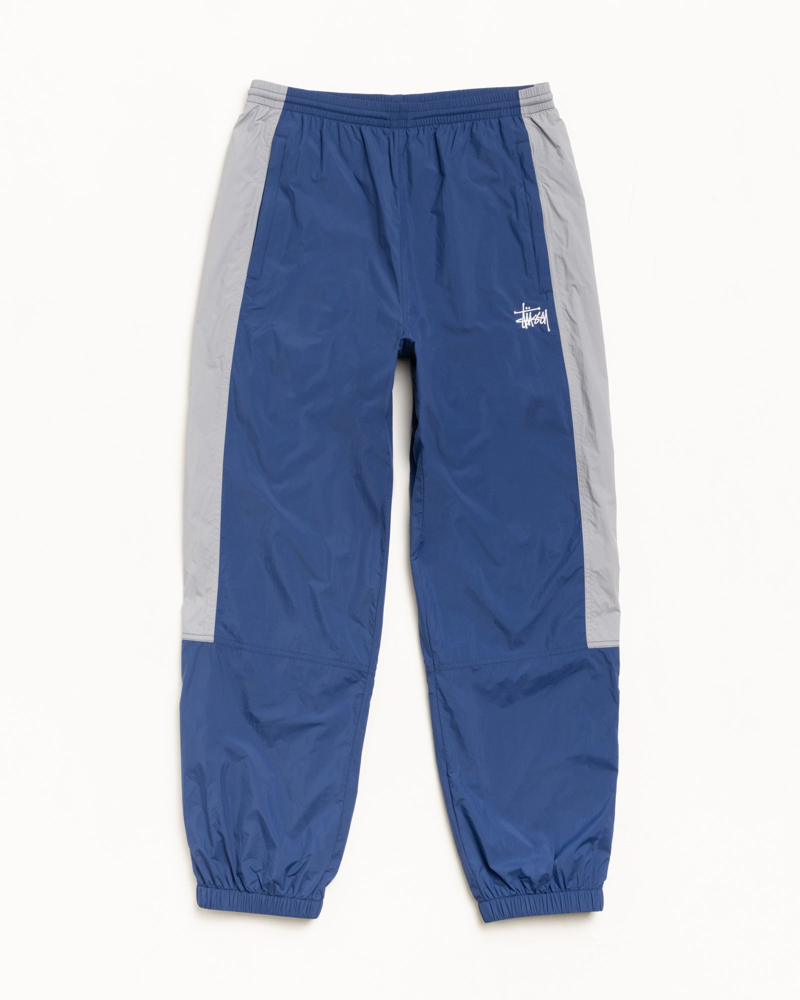 Nylon Track Pant Mens Regular In Navy