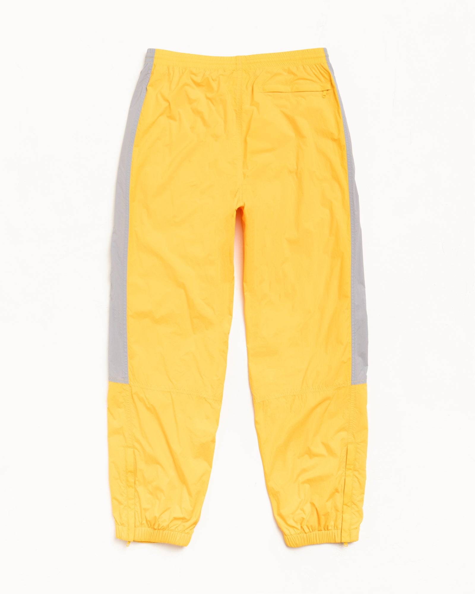 Nylon Track Pant Mens Regular In Yellow