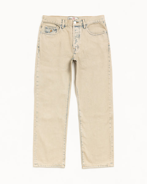 New Classic Jeans Resin Denim Mens Regular In Resin Khaki