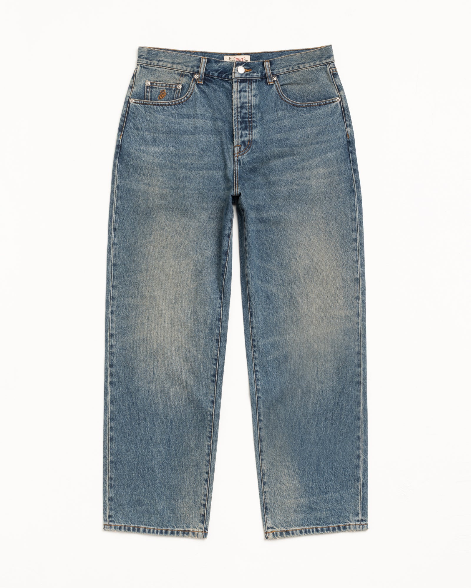 Big Ol' Jean Denim – Vintage Mid Wash | Pants | Stüssy Europe