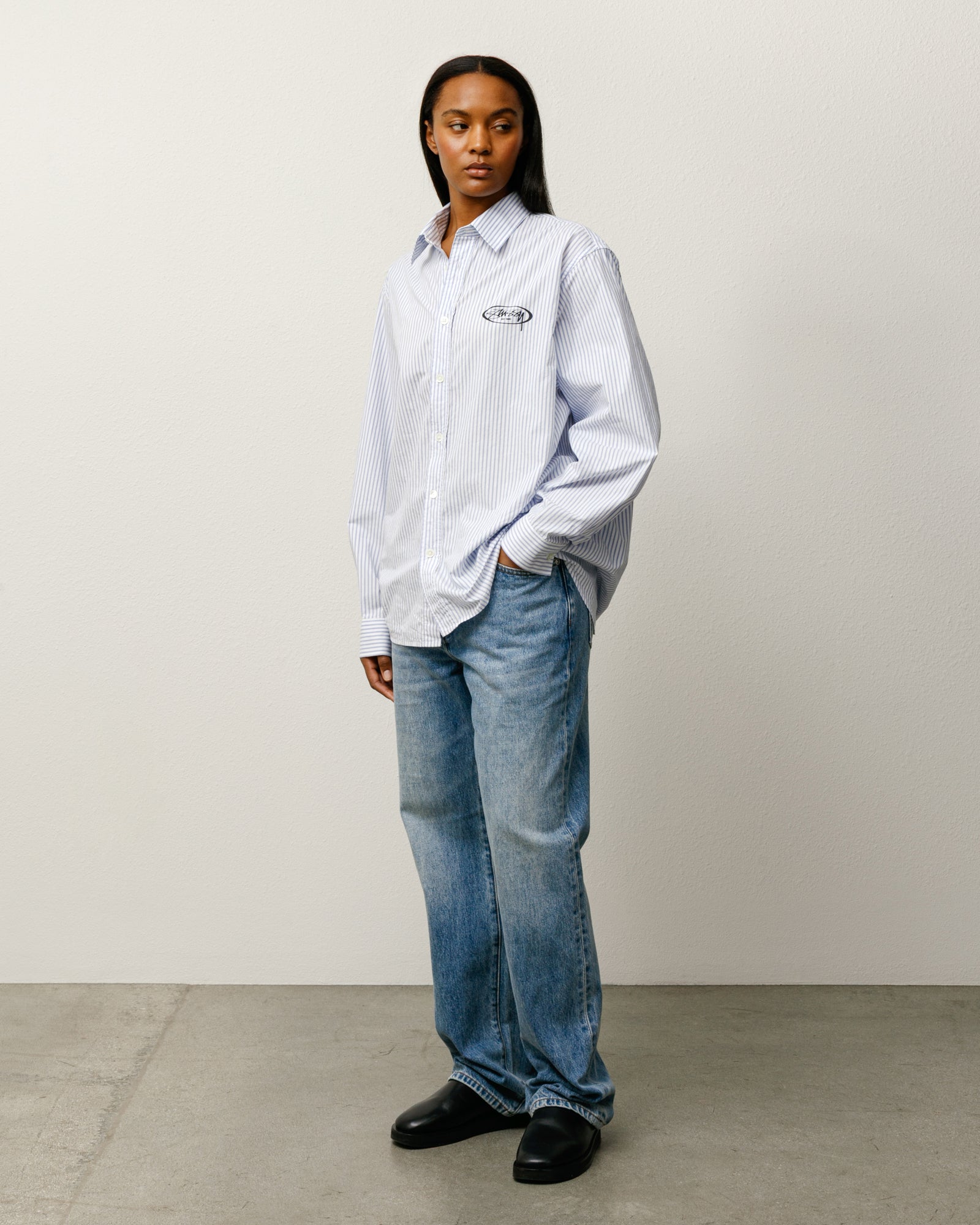 New Classic Jean Denim – Indigo Stone Wash | Pants | Stüssy Europe