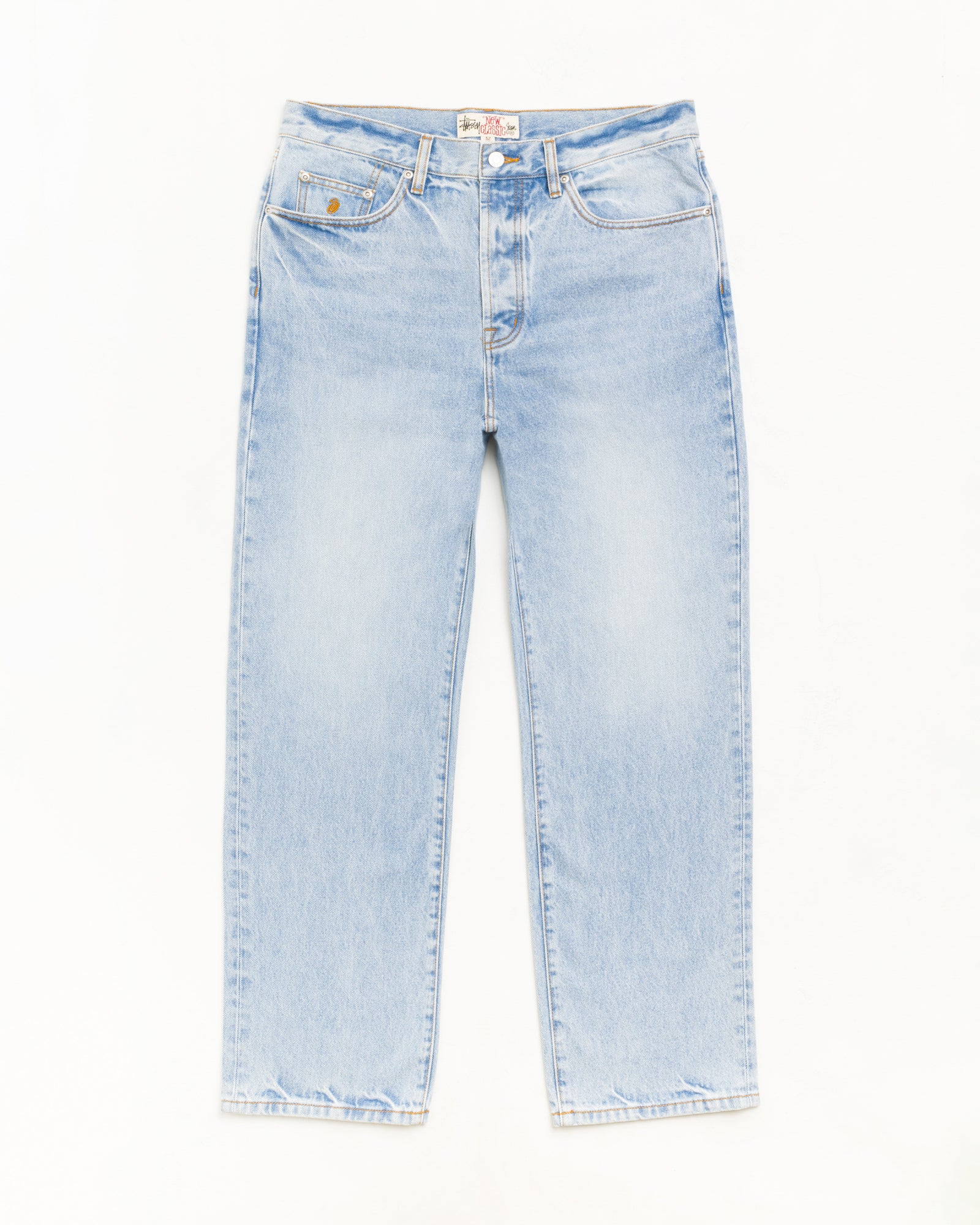 New Classic Jean Denim - Light Wash Indigo | Denim | Stüssy Europe