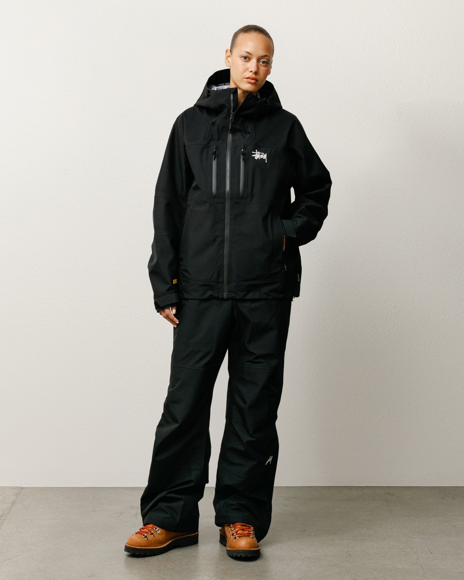 Gore-Tex® Bib – Black | Outerwear | Stüssy Europe