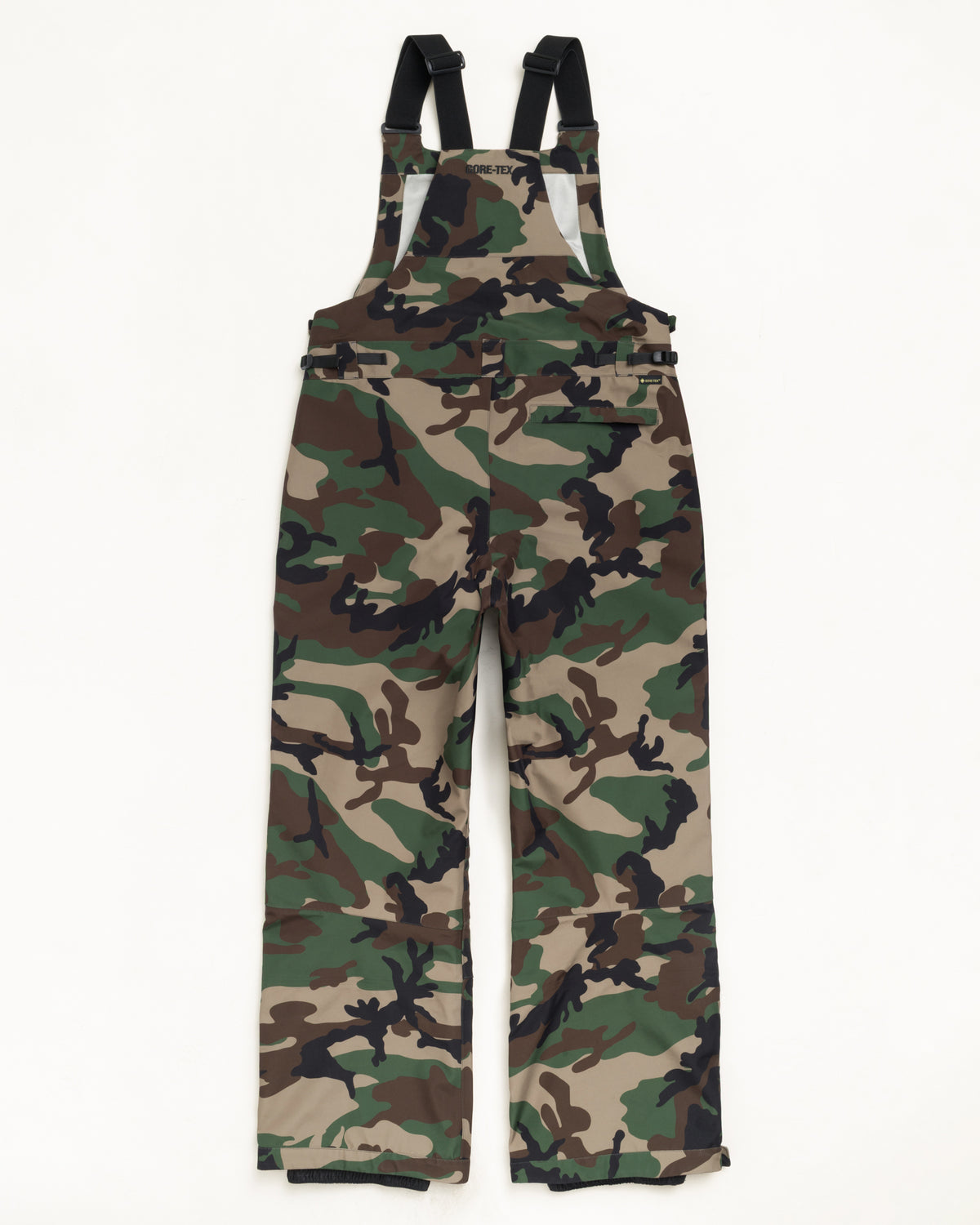 Gore-tex Bib Unisex Regular In Woodland Camo