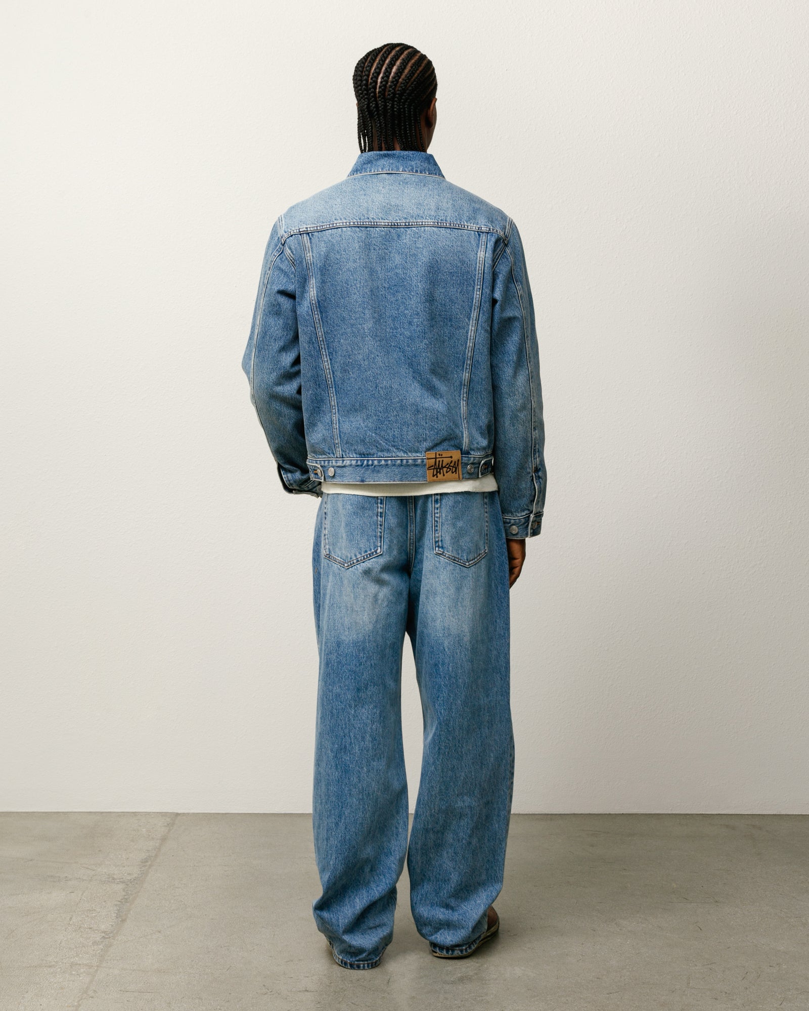 Big Ol' Jean Denim – Indigo Stone Wash | Pantalones | Stüssy