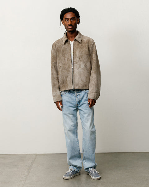 Stüssy Slim Jean Denim unisexe dans le coloris Light Wash Indigo