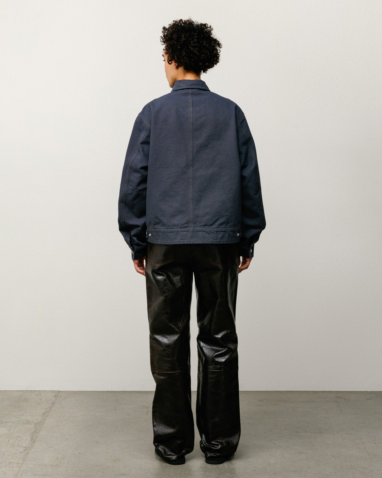 New Classic Pant Leather – Dark Brown | Pants | Stüssy Europe