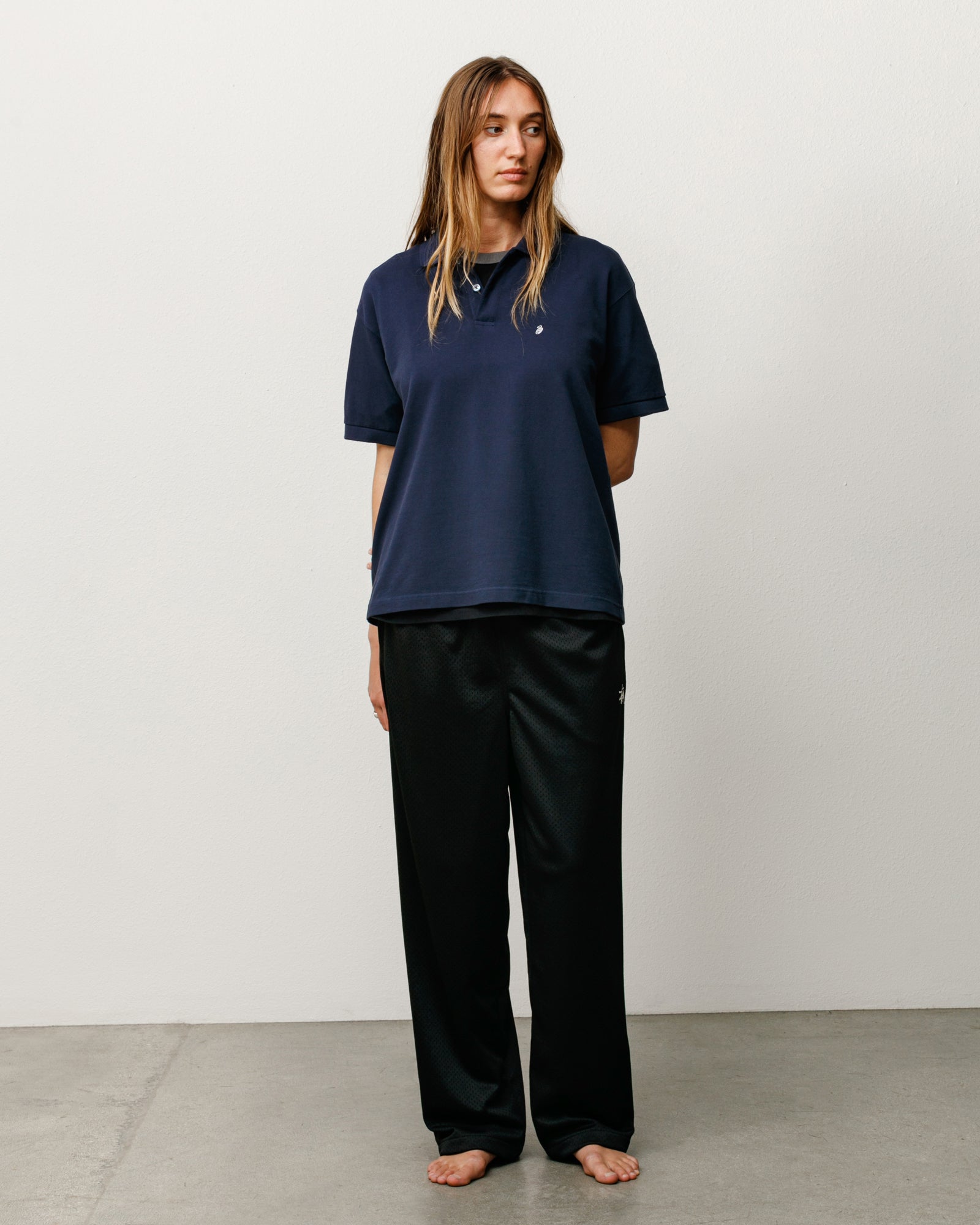 Mesh Track Pant – Black | Pants | Stüssy Europe