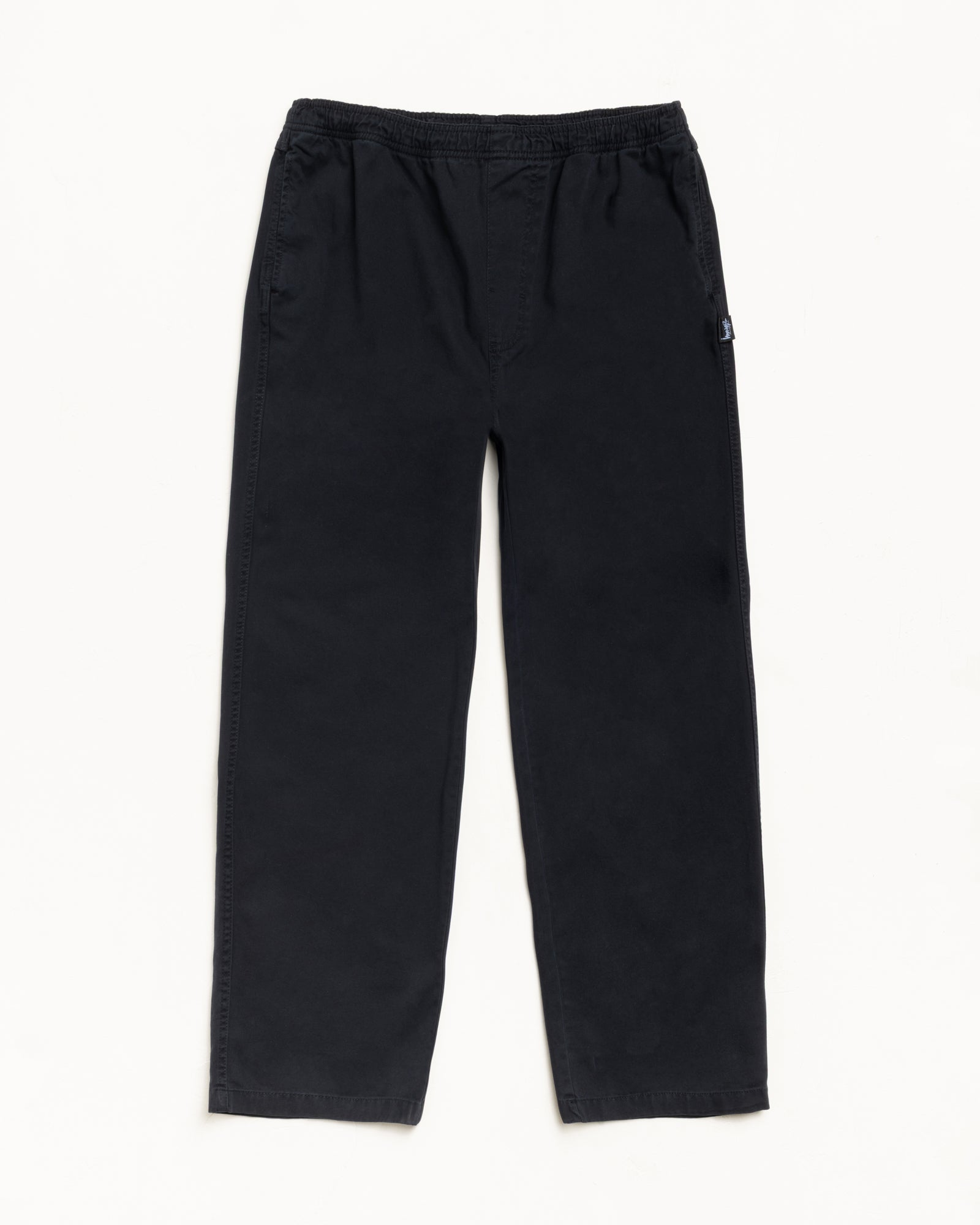 Beach Pant Cotton Twill – Black | Pants | Stüssy Europe