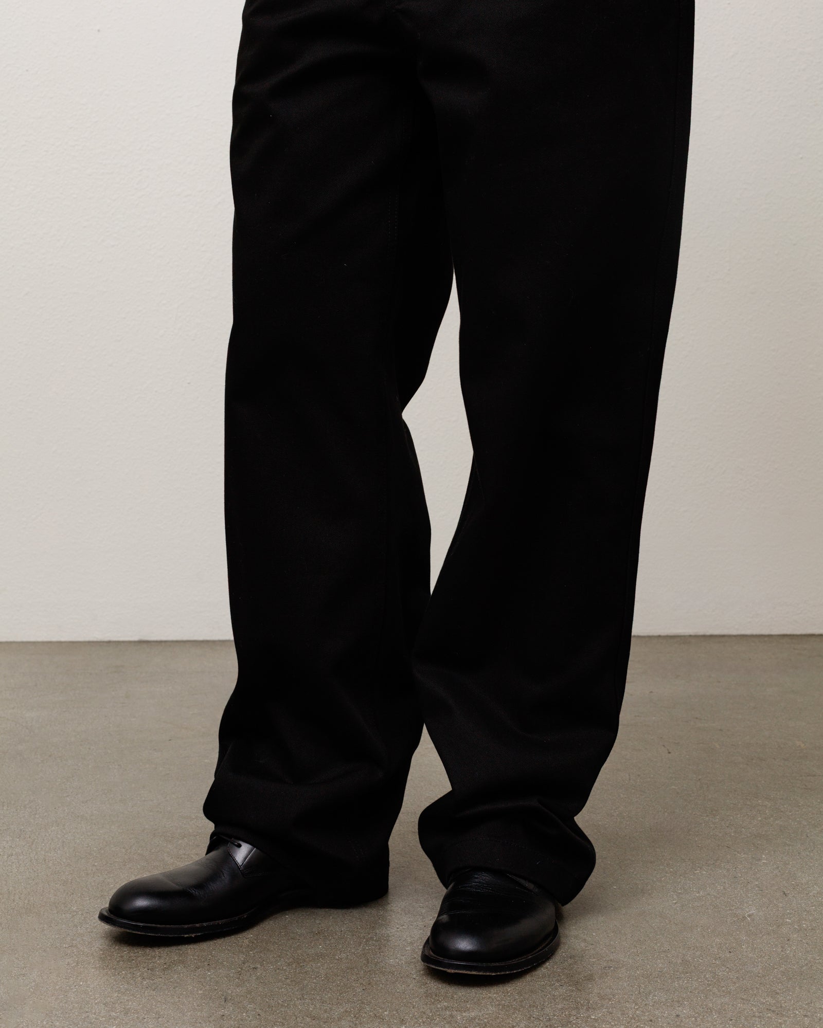 Uniform Pant Unisex Regular In Black