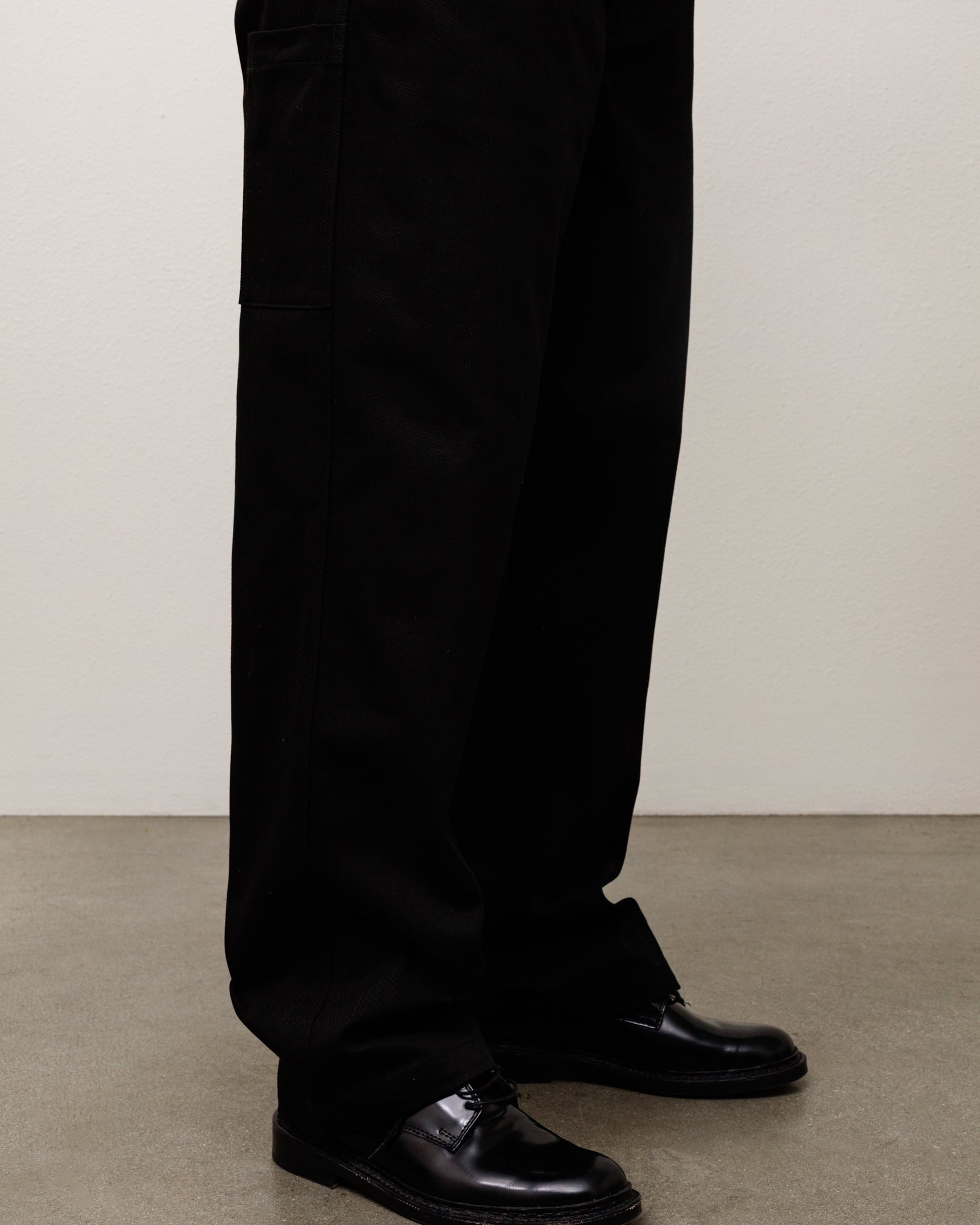 Uniform Pant Unisex Regular In Black