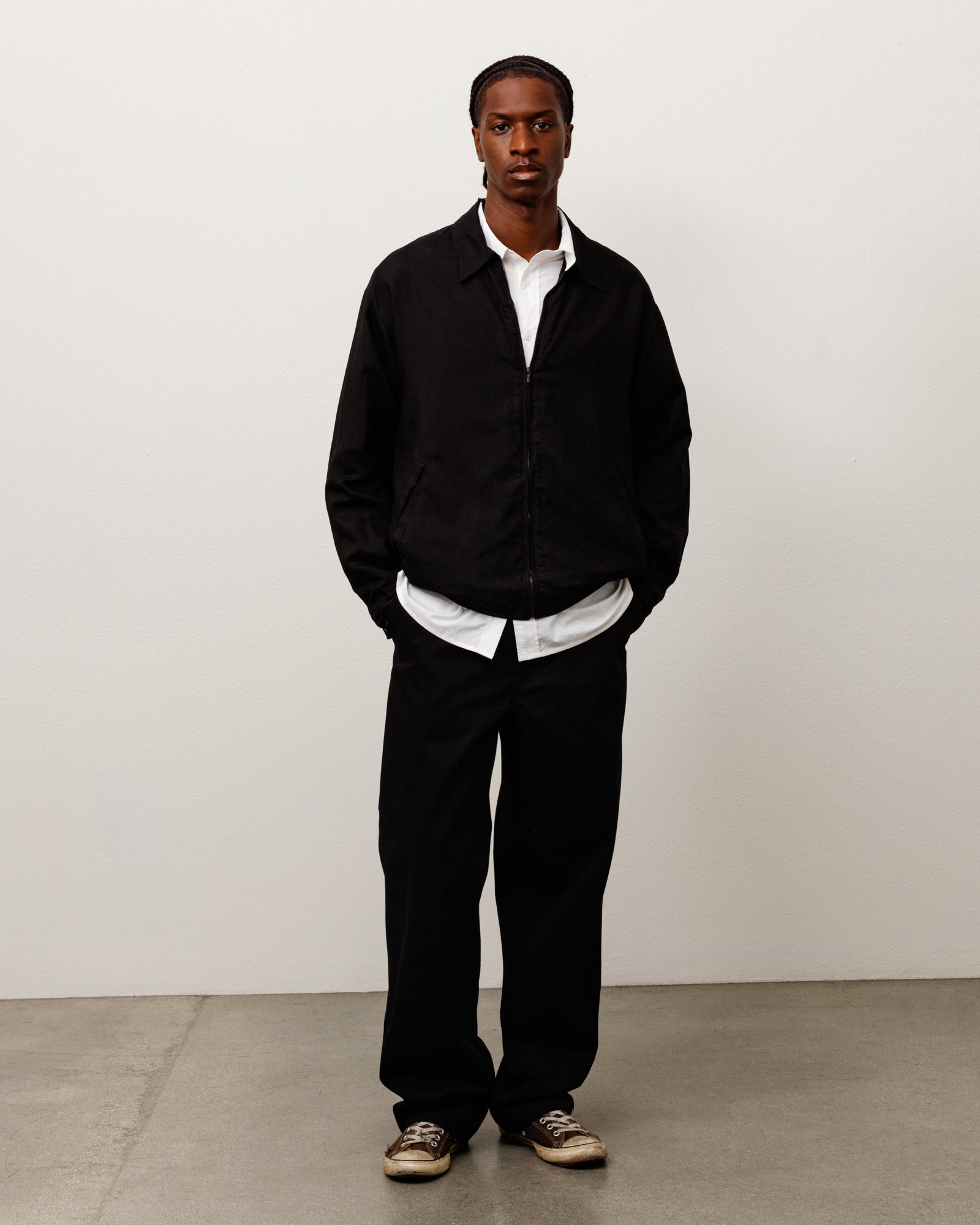 Uniform Pant Unisex Regular In Black