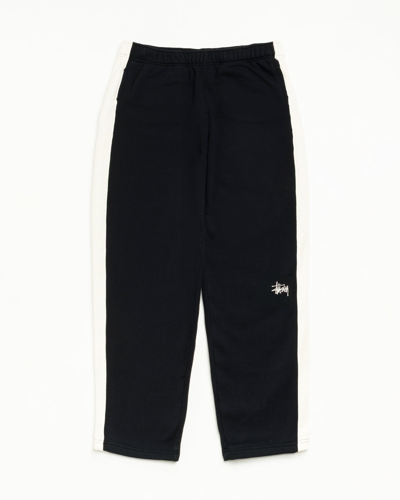 Sport Fleece Pant Unisex Regular In Black | hero:main:collection:new-arrivals,shirts,tops-shirts,all,tees,outerwear,denim,knits,accessories,sunglasses,hoodies,sweats,mens-hoodies-sweatshirts,shorts,pants,bottoms,crew-sweats,zip-ups,swim,sweatpants,graphics,lazy-tees,swim,basic-9twenty,button-ups,shorts,cargos,denim-jeans,bottoms,bags,belts,wearables,gear,footwear,button-ups,basic-tops,jerseys,big-ol,classics,slim,jackets,all, | product-card-slider