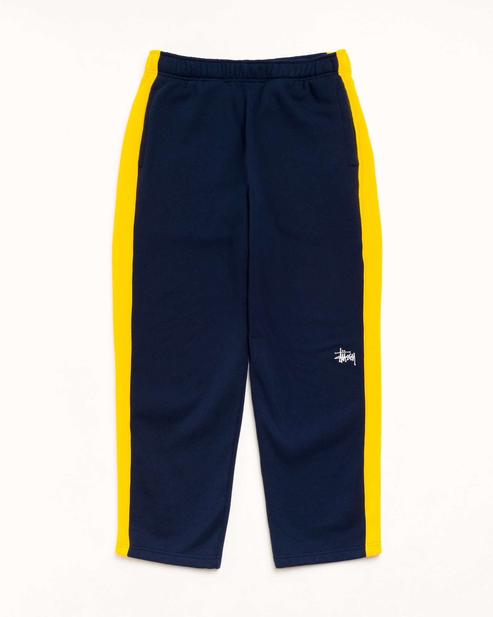 Sport Fleece Pant Unisex Regular In Navy | hero:main:collection:new-arrivals,shirts,tops-shirts,all,tees,outerwear,denim,knits,accessories,sunglasses,hoodies,sweats,mens-hoodies-sweatshirts,shorts,pants,bottoms,crew-sweats,zip-ups,swim,sweatpants,graphics,lazy-tees,swim,basic-9twenty,button-ups,shorts,cargos,denim-jeans,bottoms,bags,belts,wearables,gear,footwear,button-ups,basic-tops,jerseys,big-ol,classics,slim,jackets,all, | product-card-slider
