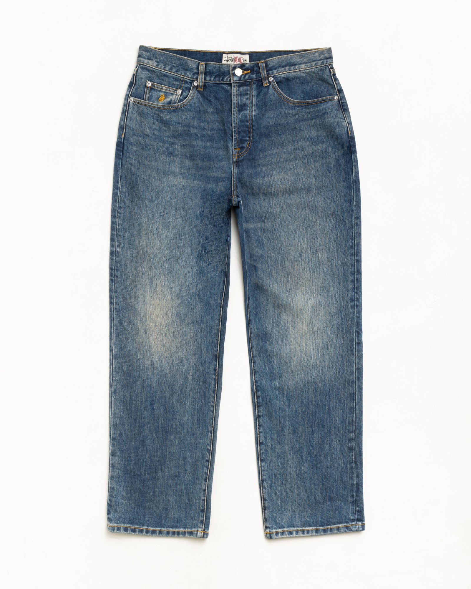 Big Ol Jean Slub Unisex Regular In Blue