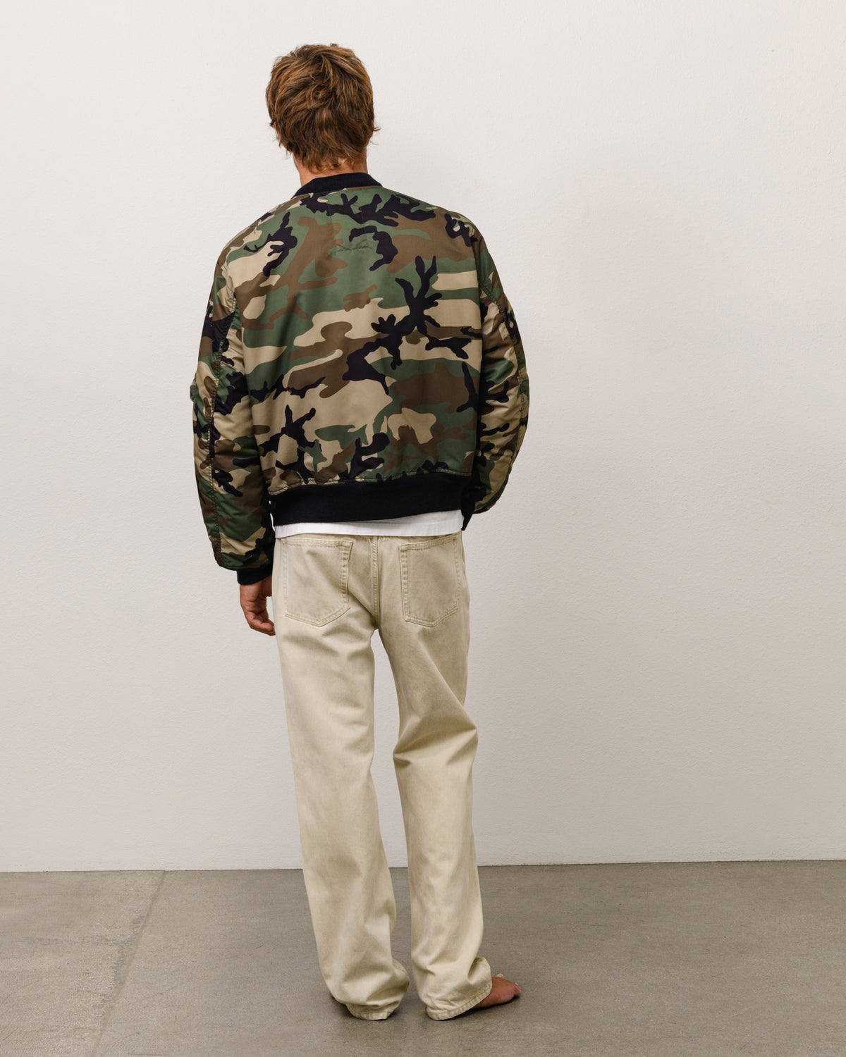 Slim Jean Overdyed Unisex In Sand