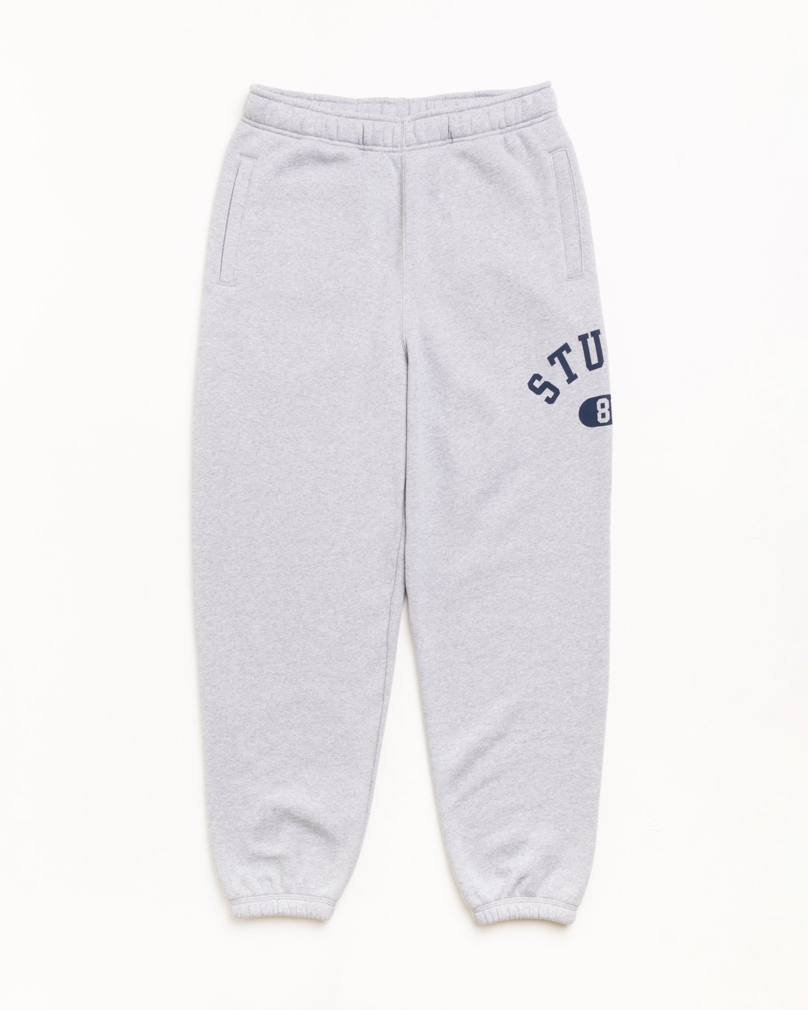 Varsity Fleece Pant Unisex Regular In Grey Heather