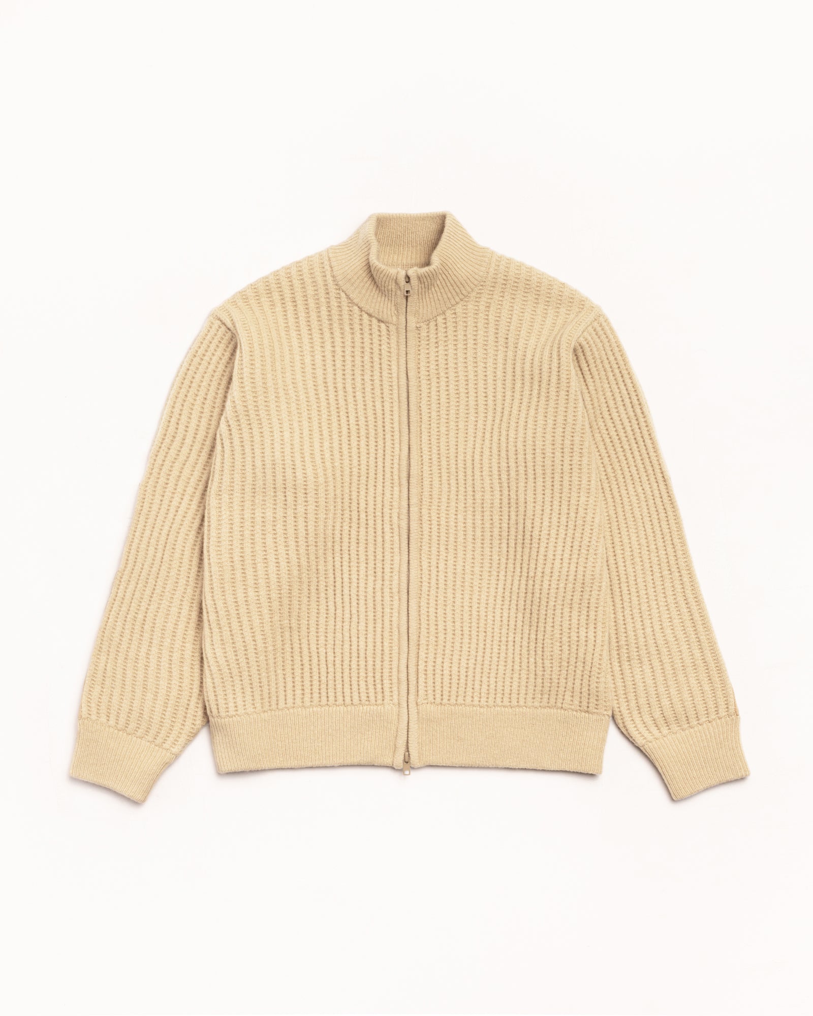 Patch Zip Sweater – Sand | Tops & Knits | Stüssy Europe
