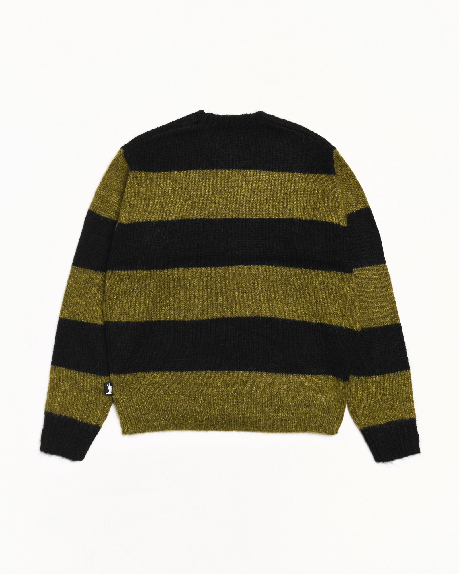 STUSSY BIG STRIPE CREW M ダークオリーブ Big Stripe Crew – Dark Olive | Sweaters & Knits | Stüssy Europe
